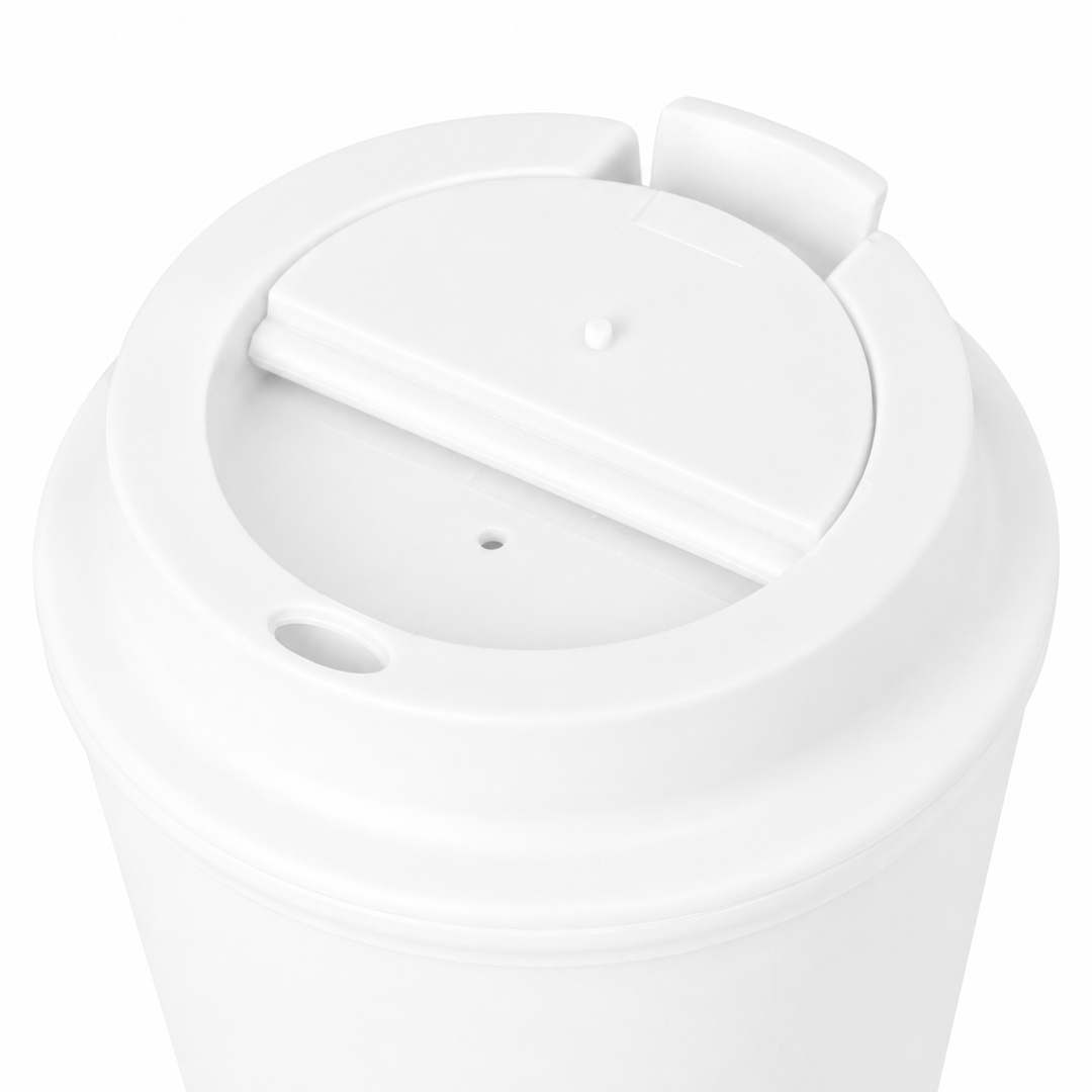 Vaso térmico blanco