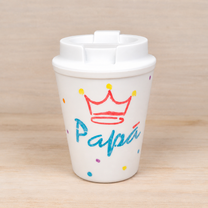 Vaso térmico blanco