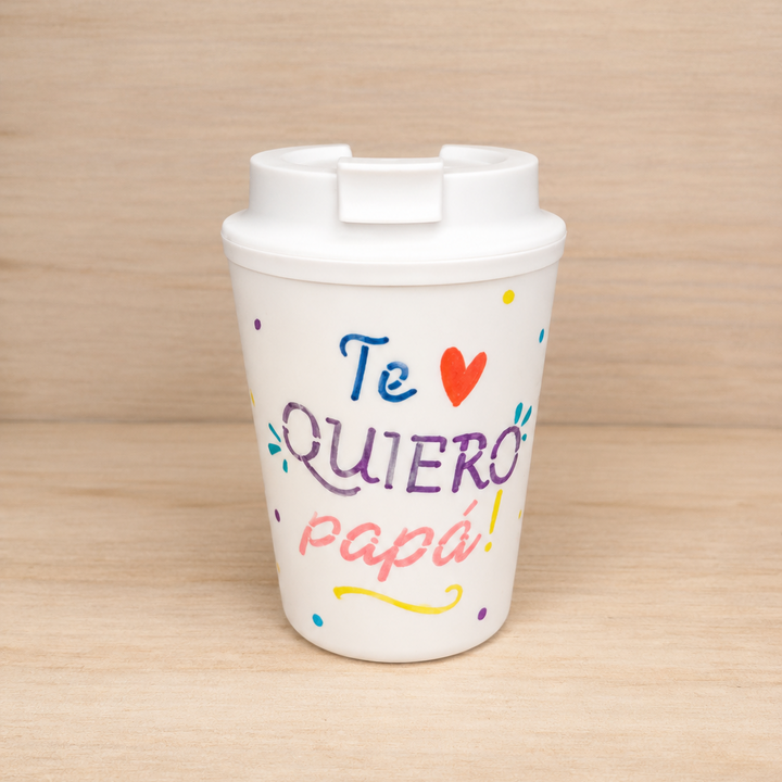 Vaso térmico blanco