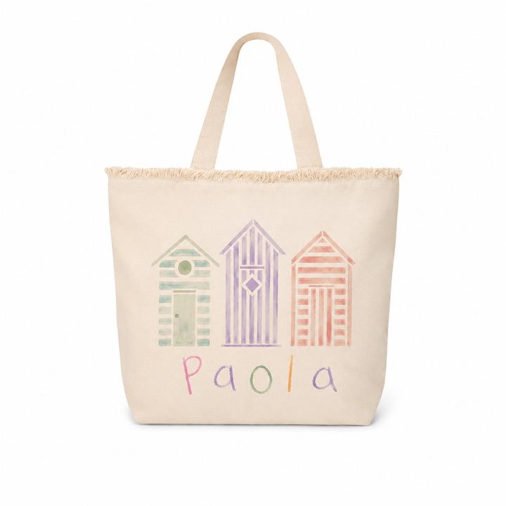 Bolsa grande flecos