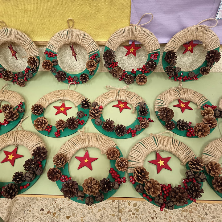 Set corona Navidad