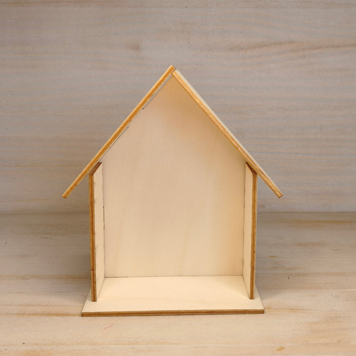 Casa de madera 14X5X13cm