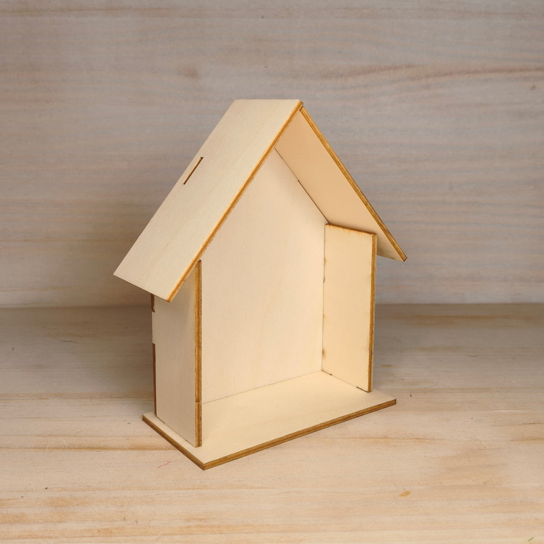 Casa de madera 14X5X13cm