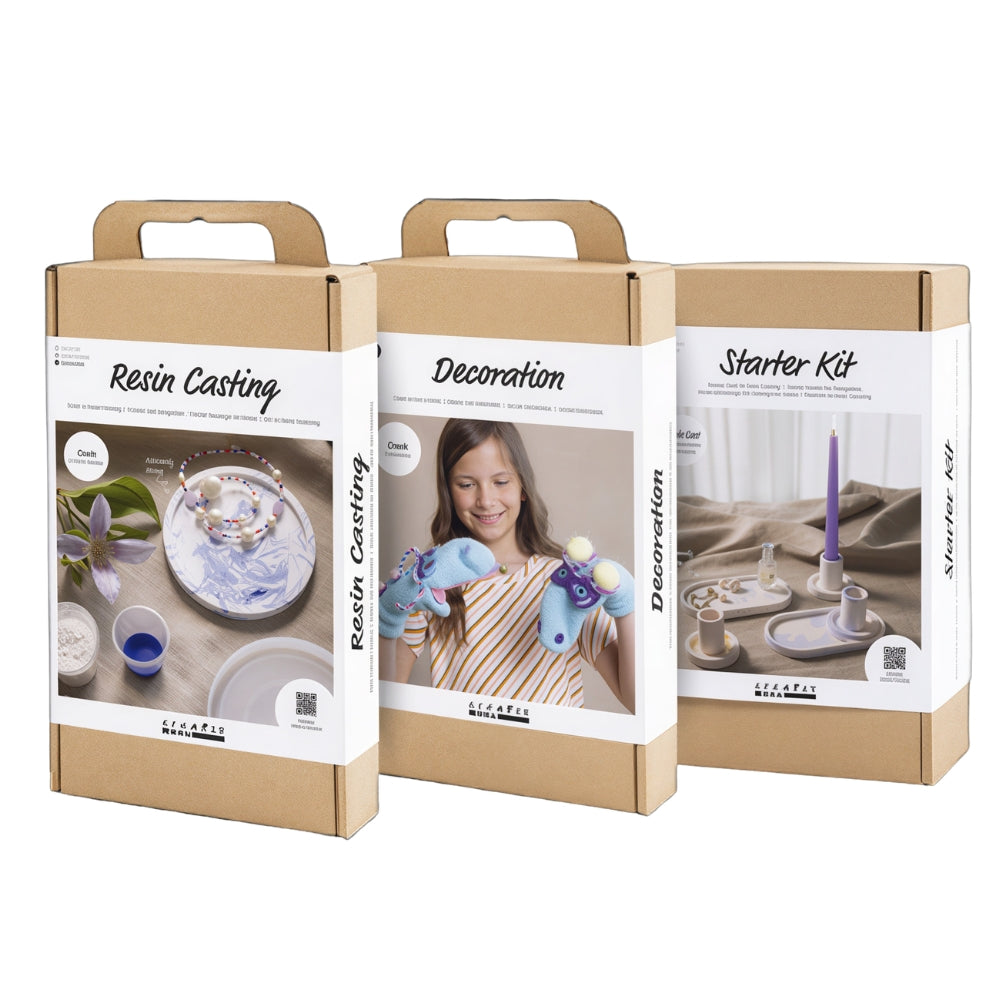 Kits creativos para pequeños y mayores