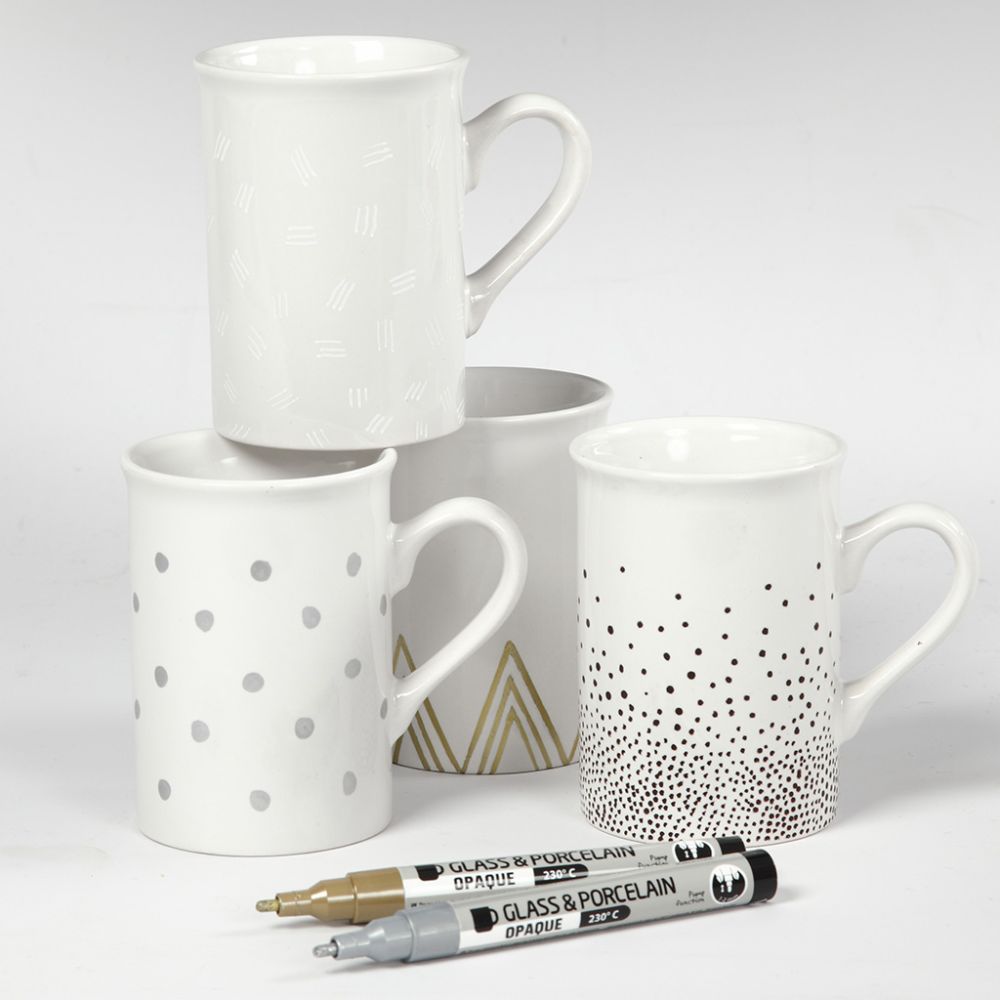 Taza de porcelana