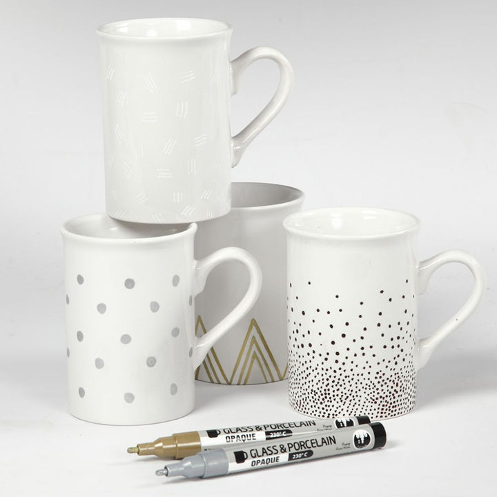 Taza de porcelana