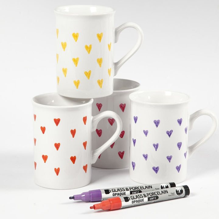 Taza de porcelana